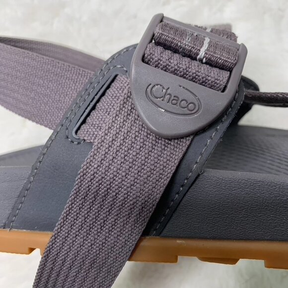 Chaco Men's Gray Sandals Size 13 - Picture 6 of 11